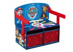 Delta Children PAW Patrol Activity Bench Book & Toy Storage