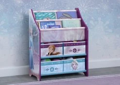 Delta Children Frozen II Toy And Book Organizer Storage