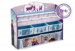 Delta Children Frozen II Deluxe Toy And Book Organizer Storage