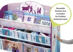 Delta Children Frozen II Deluxe Toy And Book Organizer Storage