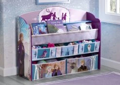 Delta Children Frozen II Deluxe Toy And Book Organizer Storage