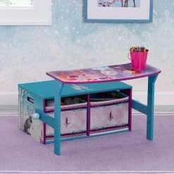 Delta Children Gifts Frozen II Convertible Activity Bench