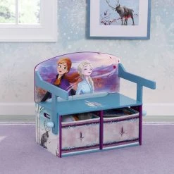 Delta Children Gifts Frozen II Convertible Activity Bench