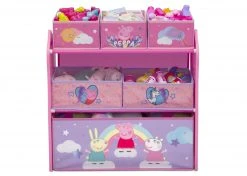 Delta Children Peppa Pig 6 Bin Design And Store Toy Organizer 12 Delta Children Peppa Pig 6 Bin Design And Store Toy Organizer