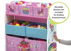 Delta Children Trolls World Tour Design And Store 6 Bin Toy Organizer 16 Delta Children Trolls World Tour Design And Store 6 Bin Toy Organizer