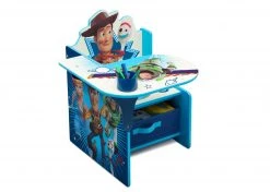 Disney/Pixar Toy Story 4 Chair Desk With Storage Bin By Delta Children Activity Desks