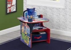 Delta Children PJ Masks Chair Desk With Storage Bin