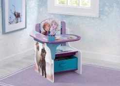 Delta Children Frozen II Chair Desk With Storage Bin Gifts