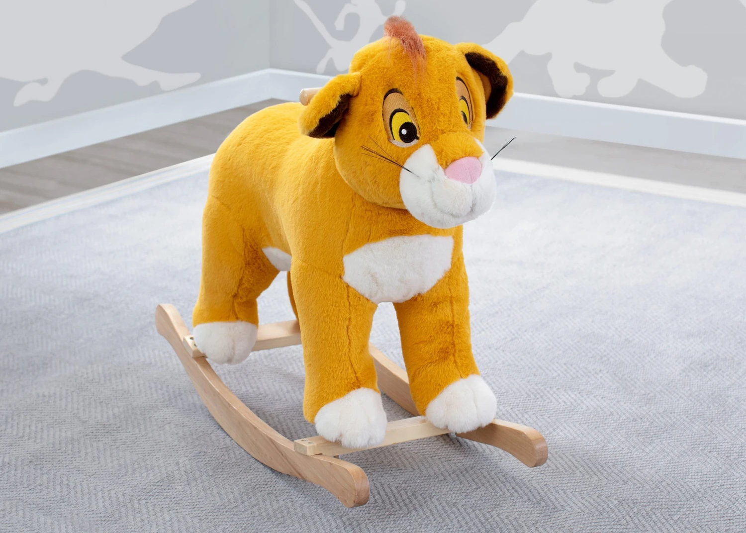 Delta Children The Lion King Simba Plush Rocker 4 Delta Children The Lion King Simba Plush Rocker