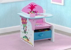 Delta Children Trolls World Tour Chair Desk With Storage Bin Gifts