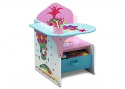 Delta Children Trolls World Tour Chair Desk With Storage Bin Gifts