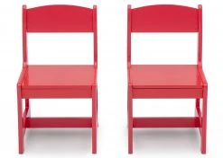Delta Children MySize Wood Kids Chairs For Playroom (Pack Of 2) Table & Chair Sets