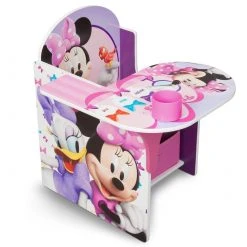 Delta Children Activity Desks Minnie Mouse Chair Desk With Storage Bin