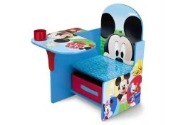 Delta Children Mickey Mouse Chair Desk With Storage Bin Activity Desks
