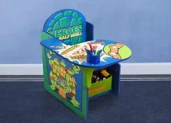 Delta Children Teenage Mutant Ninja Turtles Chair Desk With Storage Bin Activity Desks