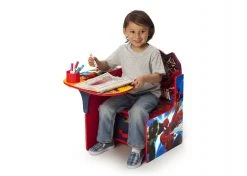 Delta Children Activity Desks Spider-Man Chair Desk With Storage Bin