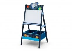 Delta Children Space Adventures Wooden Activity Easel With Storage