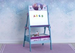 Delta Children Frozen II Wooden Activity Easel With Storage Easels