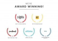 Delta Children Gifts Chelsea Double-Sided Storage Easel With Paper Roll And Magnets | Dry Erase Surface & Chalkboard Surface