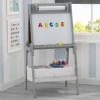 Delta Children Gifts Chelsea Double-Sided Storage Easel With Paper Roll And Magnets | Dry Erase Surface & Chalkboard Surface