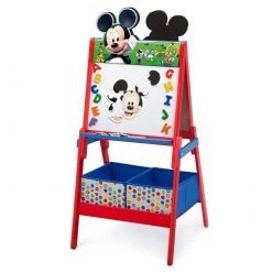 Delta Children Mickey Mouse Wooden Double Sided Activity Easel 16 Delta Children Mickey Mouse Wooden Double Sided Activity Easel
