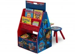 Delta Children PAW Patrol Deluxe Kids Art Table - Easel, Desk, Stool, Toy Organizer Gifts