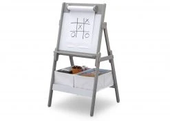Delta Children Classic Kids Whiteboard/Dry Erase Easel With Paper Roll And Storage