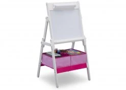 Delta Children Classic Kids Whiteboard/Dry Erase Easel With Paper Roll And Storage