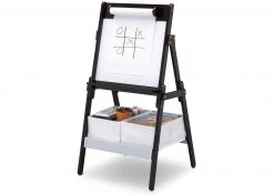 Delta Children Classic Kids Whiteboard/Dry Erase Easel With Paper Roll And Storage