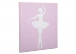 Delta Children Ballerina 3-Piece Canvas Wall Art Set For Girls