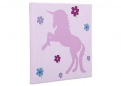 Delta Children Unicorn 3-Piece Canvas Wall Art Set For Girls Décor & Accessories