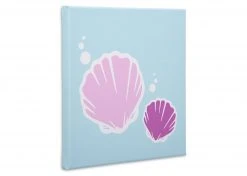 Delta Children Seashell 3-Piece Canvas Wall Art Set For Girls Décor & Accessories