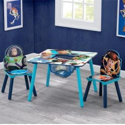 Disney/Pixar Toy Story 4 Table And Chair Set With Storage By Delta Children