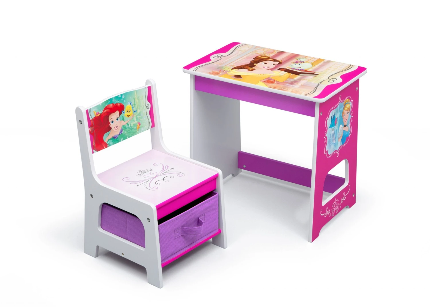 Delta Children Princess Kids Wood Desk And Chair Set Activity Desks 5 Delta Children Princess Kids Wood Desk And Chair Set Activity Desks