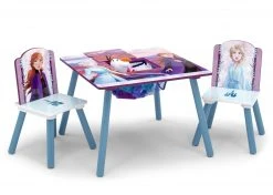 Delta Children Frozen II Table And Chair Set With Storage Table & Chair Sets