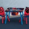 Delta Children Spider-Man Table And Chair Set With Storage Table & Chair Sets