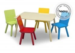 Delta Children Kids Table And Chair Set (4 Chairs Included) Table & Chair Sets