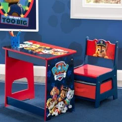 Delta Children Gifts PAW Patrol Kids Wood Desk And Chair Set