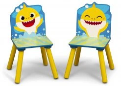 Delta Children Baby Shark Kids Table And Chair Set With Storage
