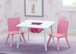 Delta Children Gifts Kids Table And Chair Set With Storage (2 Chairs Included)