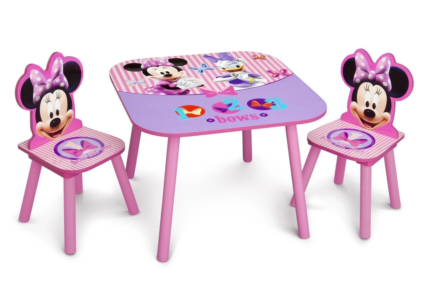 Delta Children Table & Chair Sets Minnie Mouse Table & Chair Set 4 Delta Children Table & Chair Sets Minnie Mouse Table & Chair Set
