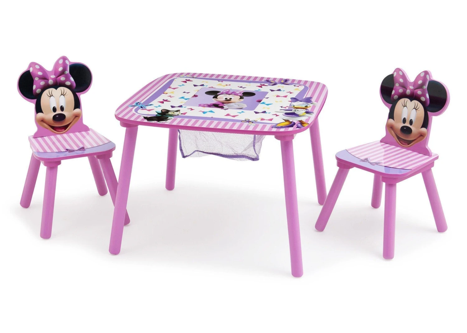 Delta Children Minnie Mouse Table & Chair Set With Storage 5 Delta Children Minnie Mouse Table & Chair Set With Storage