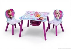 Delta Children Frozen Table & Chair Set With Storage Table & Chair Sets