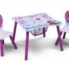Delta Children Frozen Table & Chair Set With Storage Table & Chair Sets 1 Delta Children Frozen Table & Chair Set With Storage Table & Chair Sets