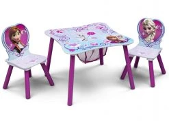Delta Children Frozen Table & Chair Set With Storage Table & Chair Sets