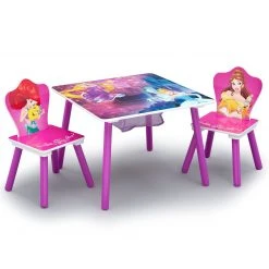 Delta Children Table & Chair Sets Princess Table And Chair Set With Storage