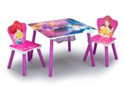 Delta Children Table & Chair Sets Princess Table And Chair Set With Storage