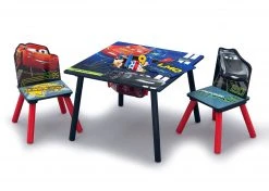 Delta Children Cars Table & Chair Set With Storage Table & Chair Sets