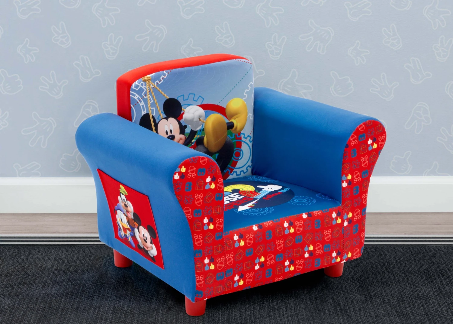 Delta Children Kids’ Chairs Mickey Mouse Upholstered Chair 3 Delta Children Kids’ Chairs Mickey Mouse Upholstered Chair