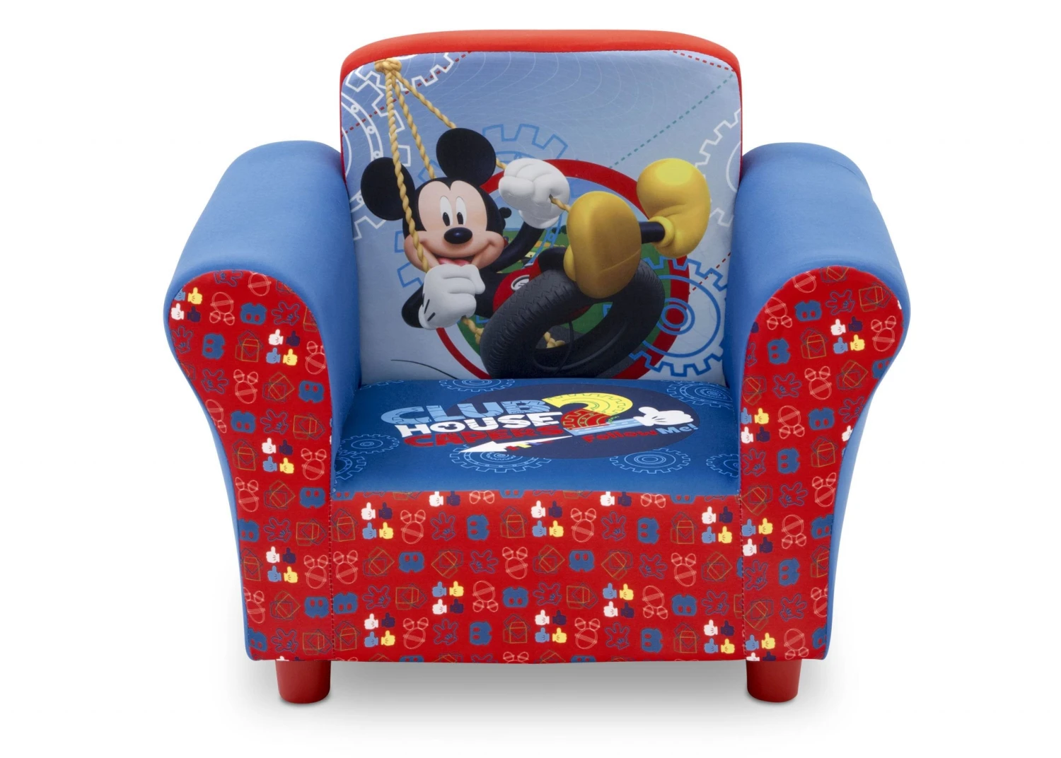 Delta Children Kids’ Chairs Mickey Mouse Upholstered Chair 4 Delta Children Kids’ Chairs Mickey Mouse Upholstered Chair